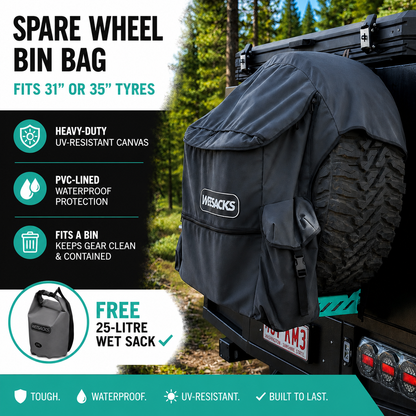 Expedition Spare Wheel Bag - Pre order